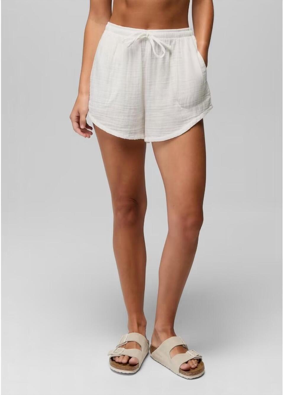 NEW PRANA hideaways e-waist short in alba